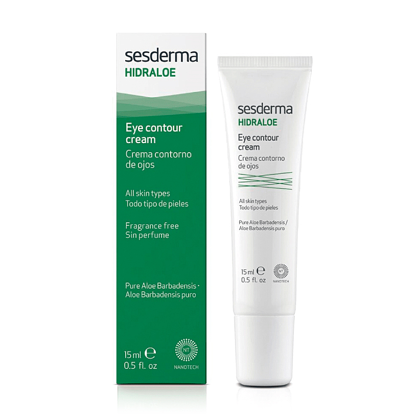 Крем-контур для шкіри навколо очей Sesderma Hidraloe, 15 мл